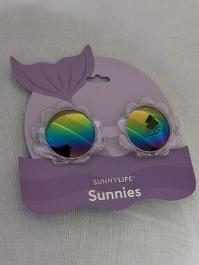 Sunnylife Clear Shell Sunglasses with UV 380 Protection